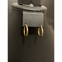 Load image into Gallery viewer, 18K Gold Earrings Hoops Loops 1.37 grams - Rafant