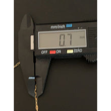 Load image into Gallery viewer, 18K Gold Bracelet Size 7.5 inches 1.20 grams - Rafant