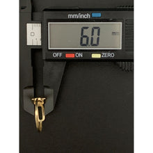 Load image into Gallery viewer, 18K Gold Ring Size 6.75 Heart with Russian Stones - Rafant