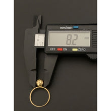 Load image into Gallery viewer, 18K Gold Ring Ball 1.88 grams Size 8 - Rafant