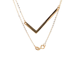 Load image into Gallery viewer, 18K Yellow Gold Necklace Chain Pendant Letter L 1.72 grams 18.75 inches - Rafant