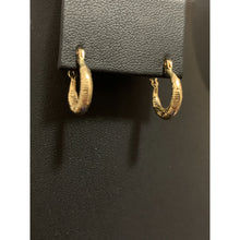 Load image into Gallery viewer, 18K Gold Earrings Hoops Loops 1.20 grams Small - Rafant