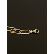 Load image into Gallery viewer, 18K Gold Bracelet Paperclip 2.39 grams 7.5 inches - Rafant
