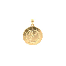 Load image into Gallery viewer, 18K Yellow Gold Pendant Women Queen Angel 3.98 grams - Rafant