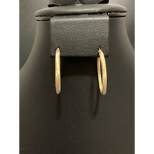 Load image into Gallery viewer, 18K Gold Earrings Hoops Loops with Pendant Set 2.66 grams - Rafant