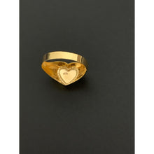 Load image into Gallery viewer, 18K Gold Ring Heart 1.29 grams Size 8 - Rafant
