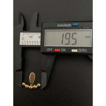 Load image into Gallery viewer, 18K Gold Earrings Stud Dangling Balls 2.07 grams - Rafant