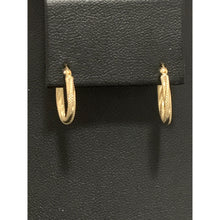 Load image into Gallery viewer, 18K Gold Earrings Hoops Loops Small 0.87 grams - Rafant