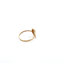 Load image into Gallery viewer, 18K Gold Ring Dolphin Heart 0.65 grams Size 5.25 - Rafant