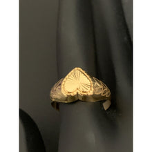 Load image into Gallery viewer, 18K Gold Ring Heart 1.27 grams Size 9.25 - Rafant