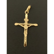 Load image into Gallery viewer, 18K Gold Pendant Cross 0.89 grams - Rafant