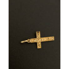 Load image into Gallery viewer, 18K Gold Pendant Cross 0.74 grams - Rafant