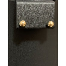 Load image into Gallery viewer, 18K Gold Earrings Stud Polished Balls 1.55 grams - Rafant