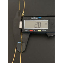 Load image into Gallery viewer, 18K Gold Necklace Chain only 2.28 grams 17.75 inches - Rafant