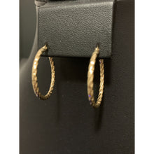 Load image into Gallery viewer, 18K Gold Earrings Hoops Loops 1.43 grams - Rafant