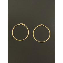 Load image into Gallery viewer, 18K Gold Earrings Hoops Loops 2.38 grams - Rafant