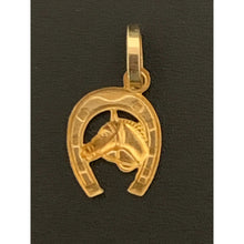 Load image into Gallery viewer, 18K Gold Pendant Horseshoe 0.75 grams Very Small - Rafant