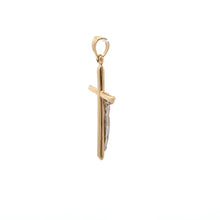 Load image into Gallery viewer, 18K Gold Pendant Cross Jesus Christ Religious 0.80 grams - Rafant