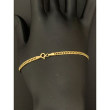 Load image into Gallery viewer, 18K Gold Bracelet Curb Link Chain 7.25 inches 1.95 grams - Rafant