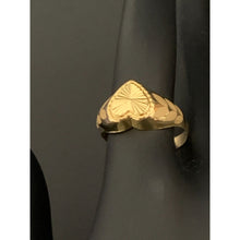 Load image into Gallery viewer, 18K Gold Ring Heart 1.29 grams Size 8 - Rafant