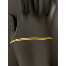 Load image into Gallery viewer, 18K Yellow Gold Bracelet 7.5 inches 2.55 grams - Rafant