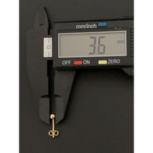 Load image into Gallery viewer, 18K Gold Earrings Stud Balls Tiny 0.90 grams - Rafant