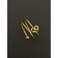 Load image into Gallery viewer, 18K Gold Spiral Heart Ring  0.98 grams Size 6.5 - Rafant