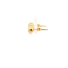 Load image into Gallery viewer, 18K Yellow Gold Earrings Heart Stud 1.37 grams - Rafant