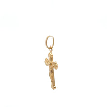 Load image into Gallery viewer, 18K Gold Pendant Cross Jesus Christ Religious 0.70 grams - Rafant