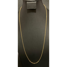 Load image into Gallery viewer, 18K Gold Necklace Chain Only 27.50 inches 2.83 grams - Rafant