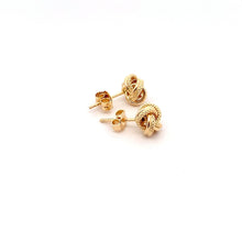 Load image into Gallery viewer, 18K Gold Earrings Knot Small - Rafant
