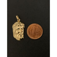 Load image into Gallery viewer, 18K Gold Pendant Face of Jesus Christ 1.28 grams - Rafant
