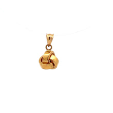 Load image into Gallery viewer, 18K Gold Pendant Knot 1.14 grams Small - Rafant