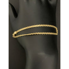 Load image into Gallery viewer, 18K Gold Chain Bracelet Size 7 inches 1.85 grams - Rafant