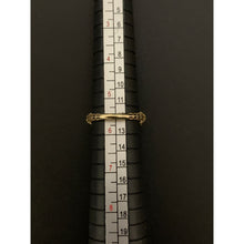 Load image into Gallery viewer, 18K Gold Ring Panther 1.16 grams Size 5.5 with Cubic Zirconia Stones - Rafant