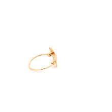 Load image into Gallery viewer, 18K Yellow Gold Ring Butterfly 1.40 grams Size 4.5 - Rafant