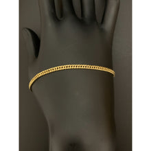 Load image into Gallery viewer, 18K Gold Bracelet Curb 7 inches 2.01 grams - Rafant