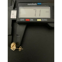Load image into Gallery viewer, 18K Gold Knot Stud Earrings 2.28 grams - Rafant