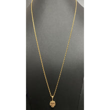 Load image into Gallery viewer, 18K Gold Necklace Chain 27.5 inches Pendant - Rafant