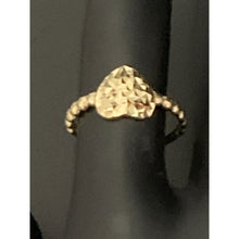 Load image into Gallery viewer, 18K Yellow Gold Ring Heart Size 5 - Rafant