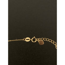 Load image into Gallery viewer, 18K Gold Necklace Chain 17 inches plus 1 inch extension with Stethoscope Pendant 1.81 grams - Rafant