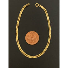 Load image into Gallery viewer, 18K Gold Bracelet Curb 7 inches 2.01 grams - Rafant
