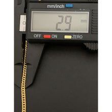 Load image into Gallery viewer, 18K Gold Bracelet Curb 7 inches 2.01 grams - Rafant