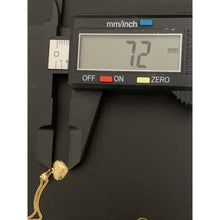 Load image into Gallery viewer, 18K Gold Necklace Chain 18" Heart Pendant with Earrings Set 1.49 grams - Rafant