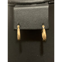 Load image into Gallery viewer, 18K Gold Earrings Hoops Loops Small 1.28 grams - Rafant