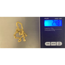 Load image into Gallery viewer, 18K Gold Bracelet Curb 2.48 grams 8 inches - Rafant