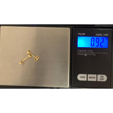 Load image into Gallery viewer, 18K Gold Earrings Stud Polished Balls Very Small 0.92 grams - Rafant