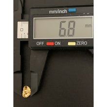 Load image into Gallery viewer, 18K Gold Necklace Chain 18" Heart Pendant with Earrings Set 1.49 grams - Rafant