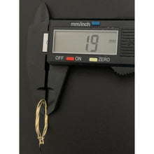 Load image into Gallery viewer, 18K Gold Gold Earrings Hoops Loops 1.32 grams - Rafant