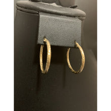 Load image into Gallery viewer, 18K Gold Earrings Hoops Loops 1.48 grams - Rafant